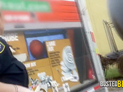 A big black and fat cock are what horny cops love to suck and fuck after arresting a black dude