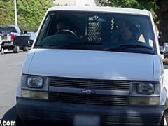 Busty mature housewife gives her treasue to repomen