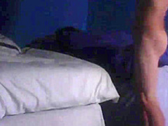 Lingerie clad dominas in cfnm group