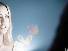 Dirty stepdad ordering a desperate teen to satisfy him