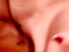 Heeled lesbian babe eats hot babe