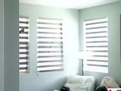 Stepsister and her friend rides stepbrothers hard cock