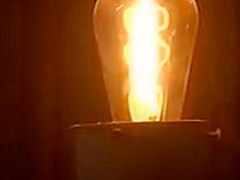 Bound blonde gets fucked and cummed