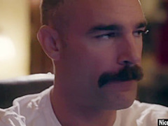 Guy seen babe while masturbate before he fucked MILF