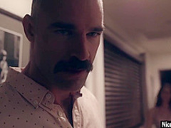 Guy seen babe while masturbate before he fucked MILF