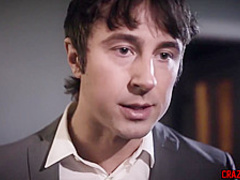 Unhappy teen bride fucked hardcore on her wedding night