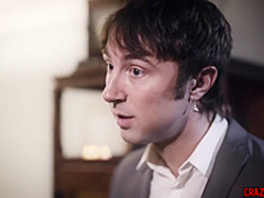 Unhappy teen bride fucked hardcore on her wedding night