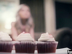 Sexy teen fucked by a perverted stepdad with huge dick