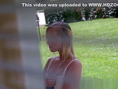 Kinky teen rough fucked while rubbing