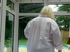 AgedLove Hot British Blonde Got Straight Hardcore