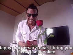 Briana Banderas and Blondie Fesser are having a real blast with a horny guy who likes them