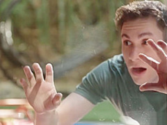 Guy watched two lesbians and they are took his thing