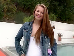 Beautiful Brunette Gets Her Ass Ploughed