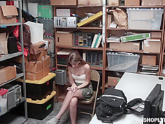 Alyce Anderson is not as experienced shoplifter as she is when it comes to sucking cocks