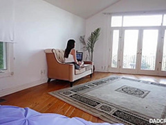 Cock loving brunette, Victoria Voxxx fucked her married neighbor, while his wife was at home