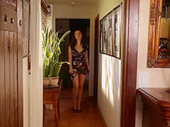 Two sexy porn stars, Jelena Jensen and Lana Rhoades are having a nice fuck time with each other