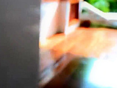 Nasty Latina bitch and her lucky partner decided to try out anal sex, in front of the webcam