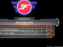 Sexy lesbians wrestling in bikini's