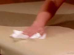 Two perfect lesbians, Jenna Sativa and Carolina Sweets are gently fingering each other’s soft pussy