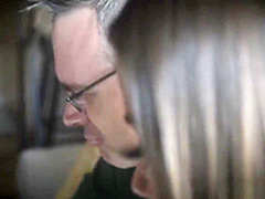 Teen shares intimate family 3some with foster parents