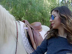 Nina North and Manuel Ferrara know how to satisfy each other every single time they fuck