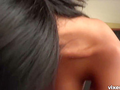 Nia Nacci is being a very bad girl, with a married man from her neighborhood