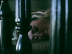 Busty porn star, Brandi Love and a handsome male, James Deen are fucking in the porn studio