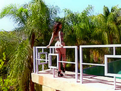 Tattooed brunette, Ivy Lebelle seduced a black man, Jules Jordan and had sex with him