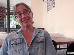 Mature wife is bored, so she wants a three stranger younger cocks
