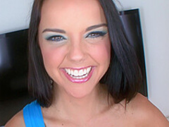 Dillion received a big load in her mouth