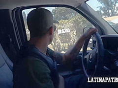 Latin babe with sensual lips is a dream coming true for every horny guy out there