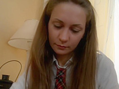 June loves to get screwed in her uniform