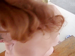 Amarna Miller is a horny redhead slut