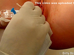 This young slut gets pleasured by her doctor