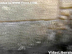 Outdoor sex between two couples!