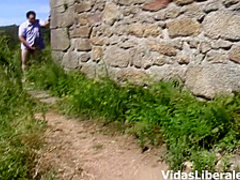 Outdoor sex between two couples!