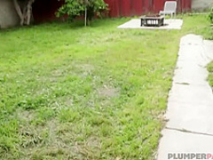 Mimosa is a chubby cock sucker who likes to get fucked hard, until she cums