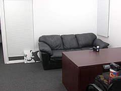 Backroomcasting Fallon Aka Brittanie Slown getting Fucked, and Creampied in her Porn Debut