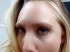 Aj Applegate - POV oral sex and facial