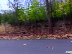 Mature, red haired woman is sucking her lovers dick and getting it inside her wet pussy