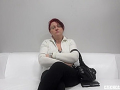 Mature woman, Monica has big, natural tits and likes to suck cocks all the time