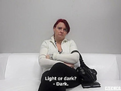 Mature woman, Monica has big, natural tits and likes to suck cocks all the time