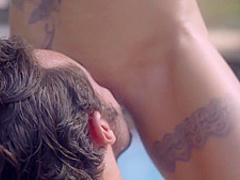 Hardcore Poolside Pussy Workout