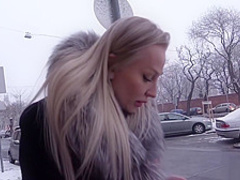 GERMAN SCOUT - SEXBOMBE KAYLA GREEN ABGESCHLEPPT UND HART GEFICKT BEI MODEL JOB