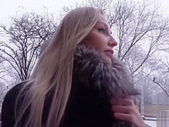 GERMAN SCOUT - SEXBOMBE KAYLA GREEN ABGESCHLEPPT UND HART GEFICKT BEI MODEL JOB