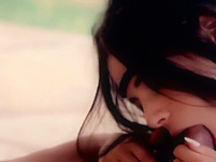 Jessica gets fucked outside until she cums