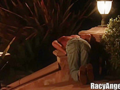 Busty blonde likes to get her ass licked while passionately making love with her girlfriend