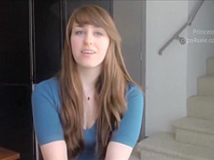 Lovely, amateur chick with braces is sucking dicks like a pro whore, because she likes doing it