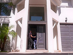 Kristina Rose takes two very large dicks