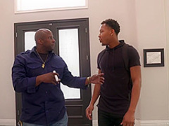 Kristina Rose takes two very large dicks